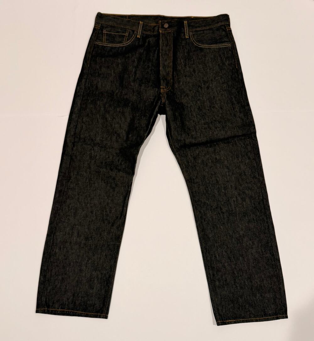 Levi's 501 Original Fit Men's W38 L30 Jeans Dark Wash Straight Leg Button Fly